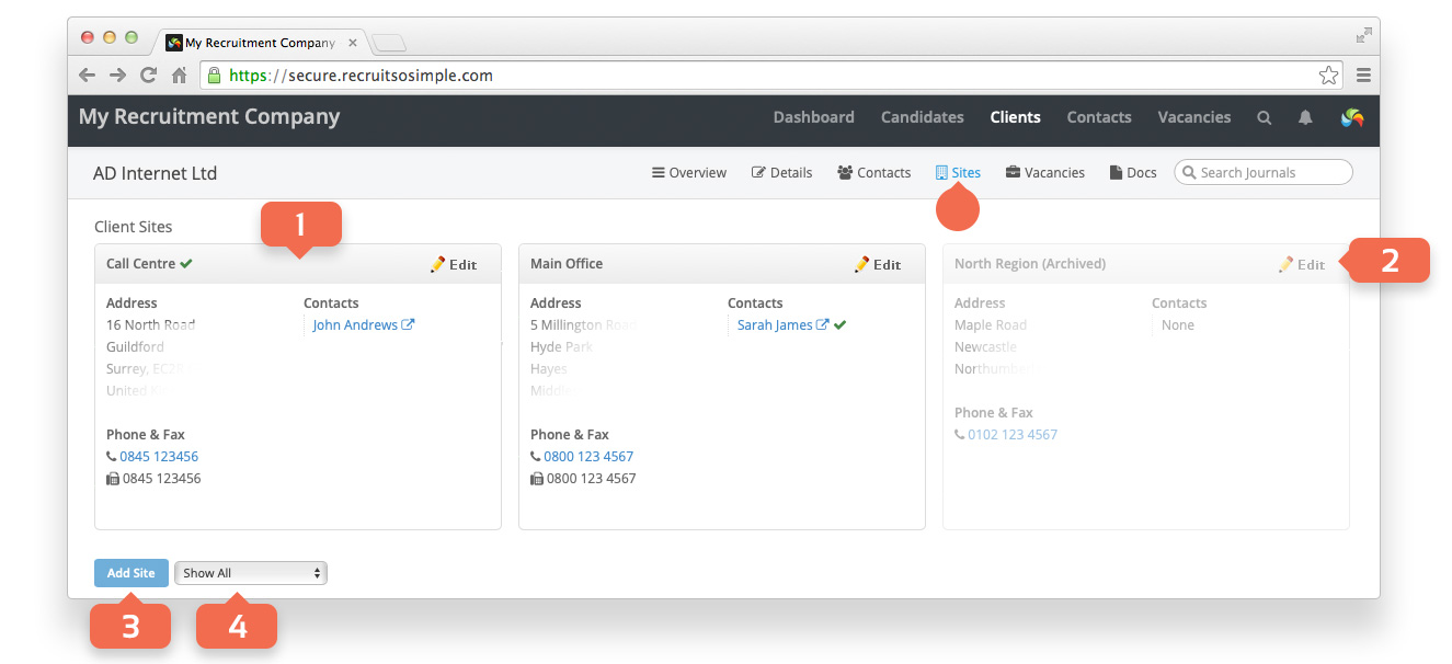 Client Sites